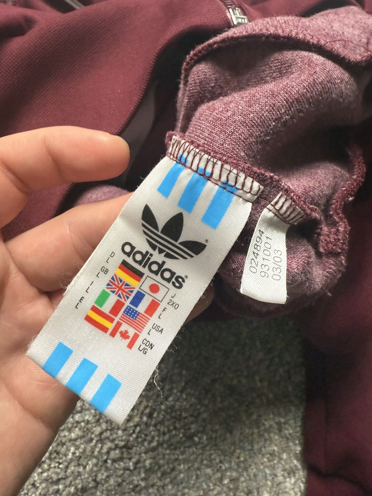 Adidas Vintage Adidas Y2K Track Jacket 2000s Size US L / EU 52-54 / 3 - 5 Thumbnail