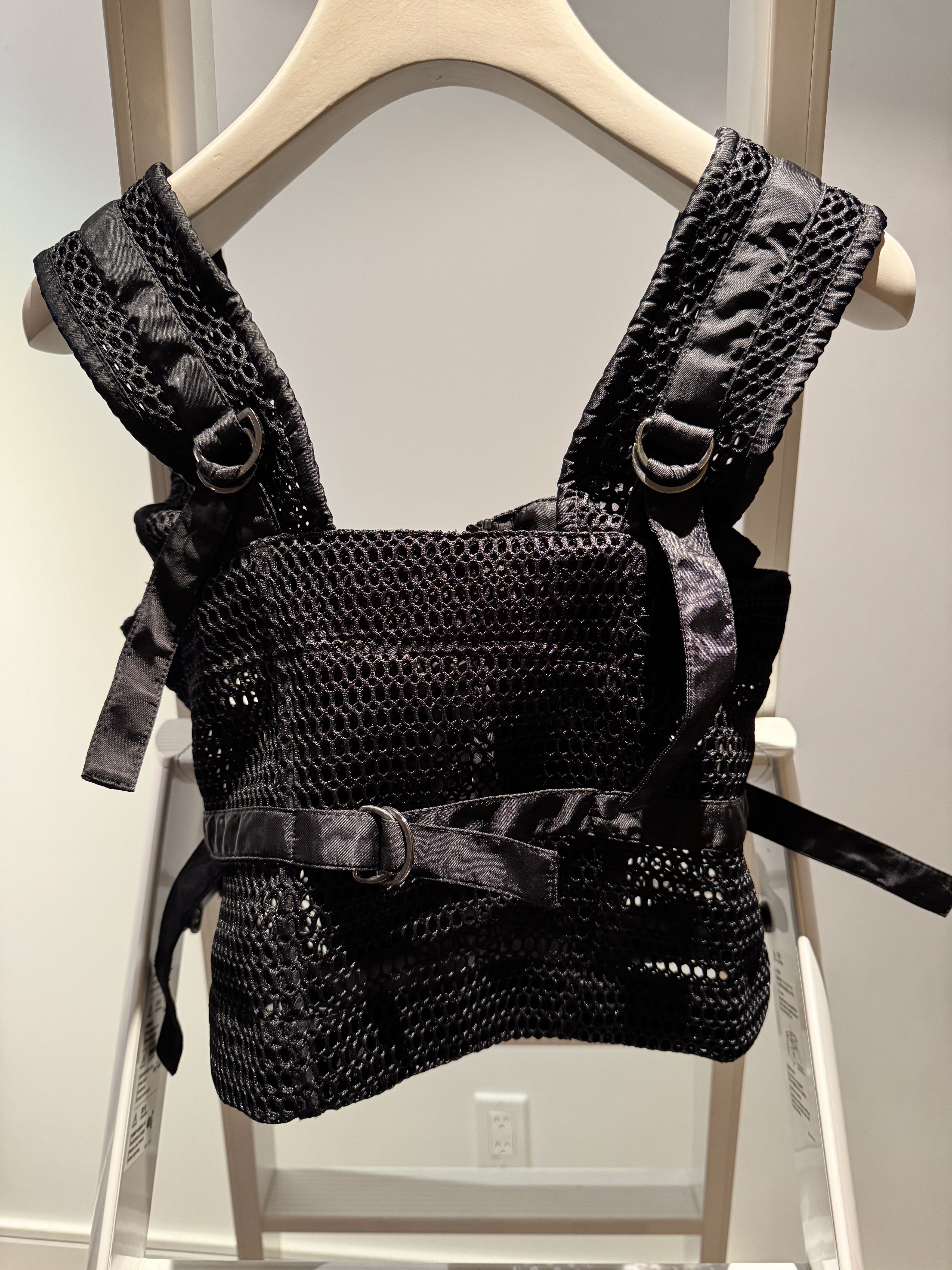 Other Sculptural Techwear Vest / Top with Harness Straps Size XS / US 0-2 / IT 36-38 - 2 Thumbnail