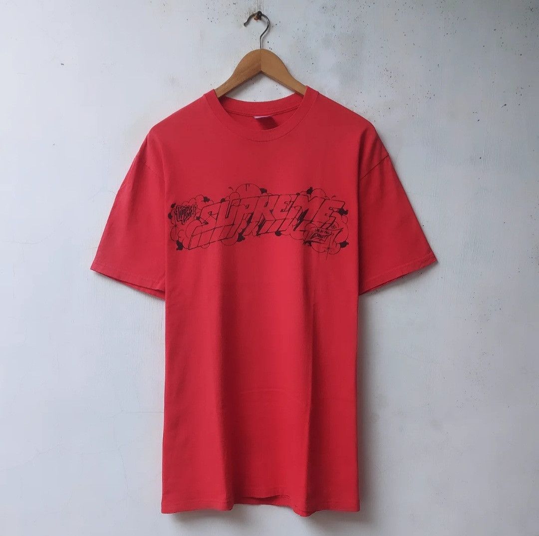Stussy × Supreme supreme x stussy world famous supreme team | Grailed