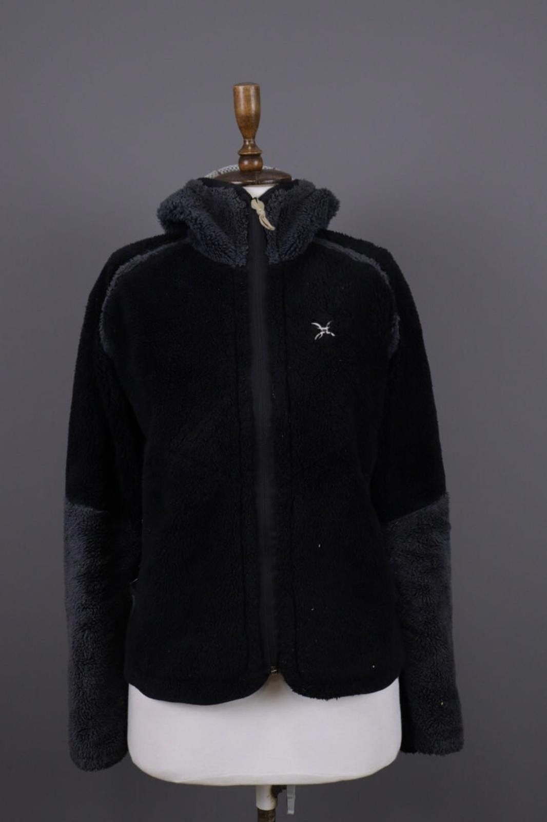Designer Montura The Ergonomic Equipage Black Plush Jacket Size L Size L / US 10 / IT 46 - 2 Thumbnail