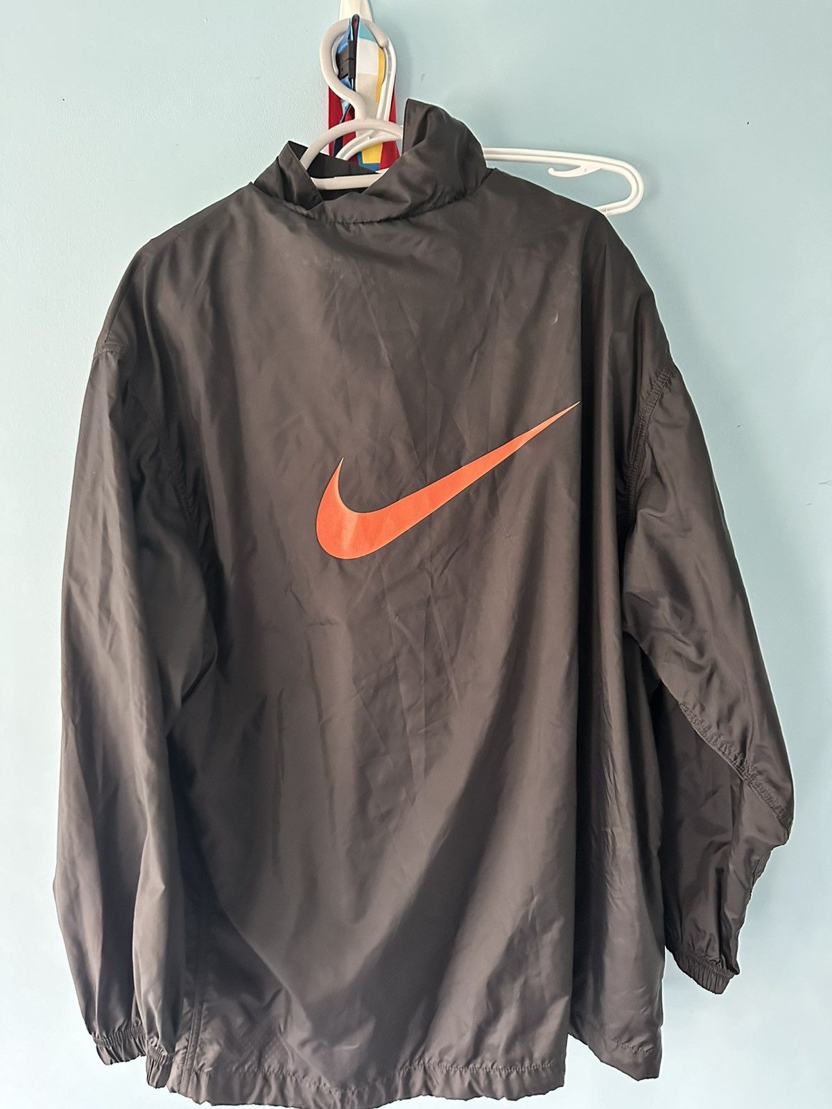 Nike Nike Windbreaker Jacket Size US L / EU 52-54 / 3 - 2 Thumbnail