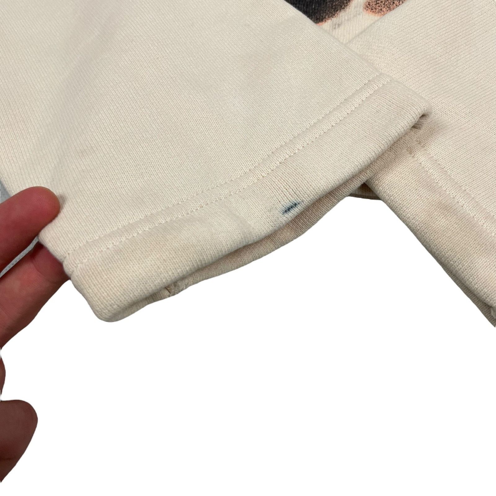 Acne Studios Acne Studios Beige Logo Sweatshirt XS Size XS / US 0-2 / IT 36-38 - 3 Thumbnail