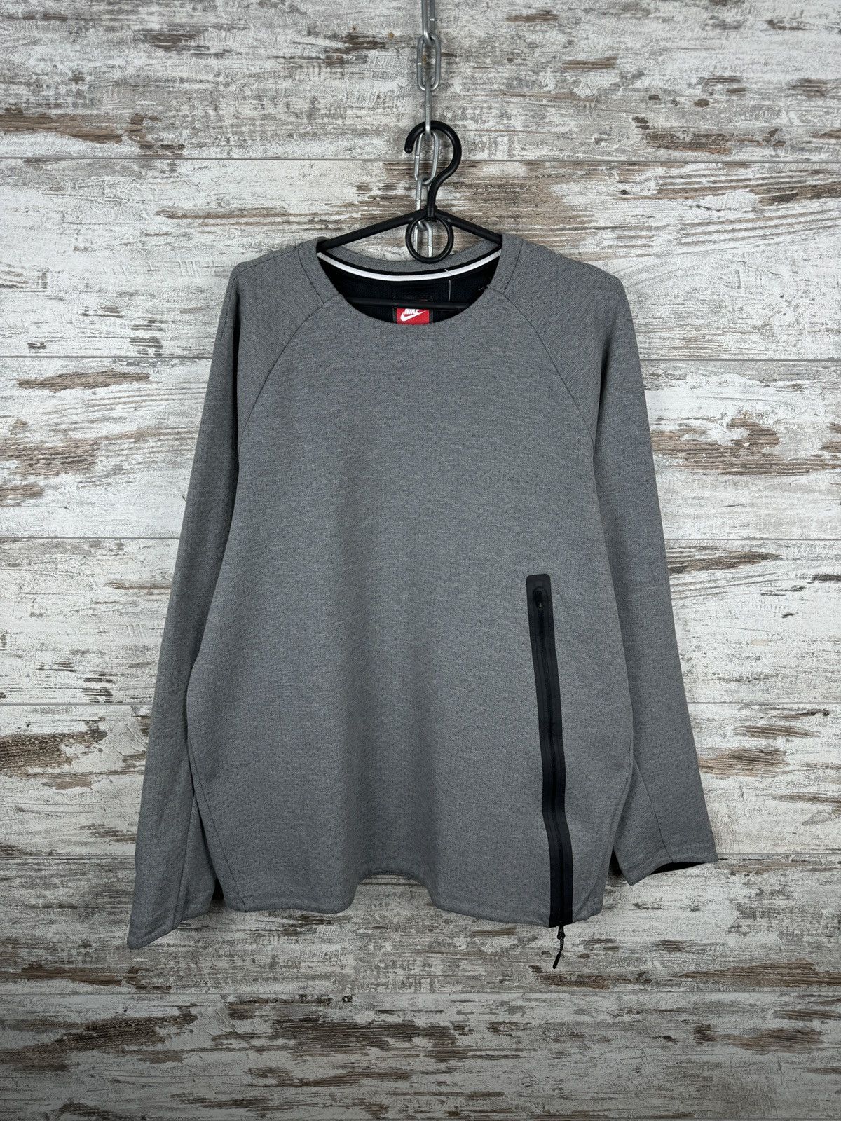 Nike Mens Nike tech fleece sweatshirt jacket drill y2k Size US L / EU 52-54 / 3 - 2 Thumbnail