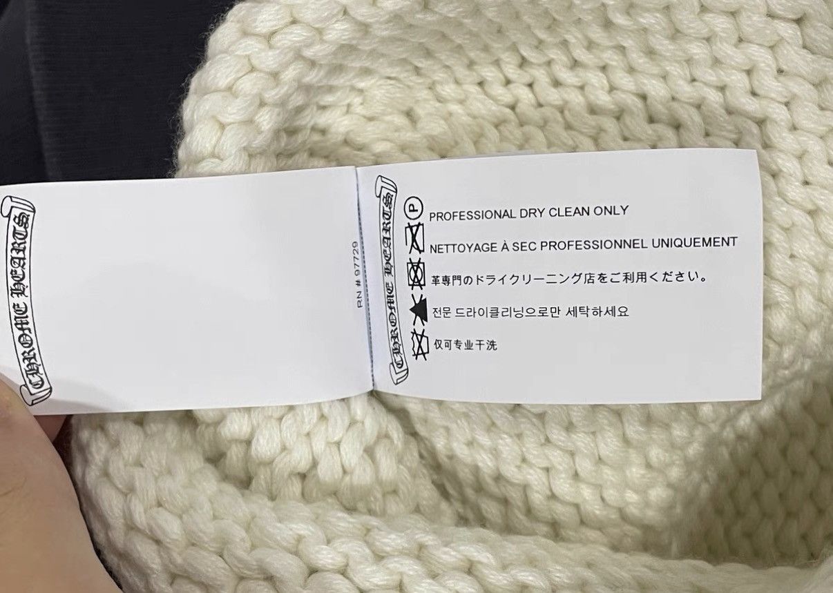 Chrome Hearts Beaded cross cashmere beanie Size ONE SIZE - 5 Thumbnail