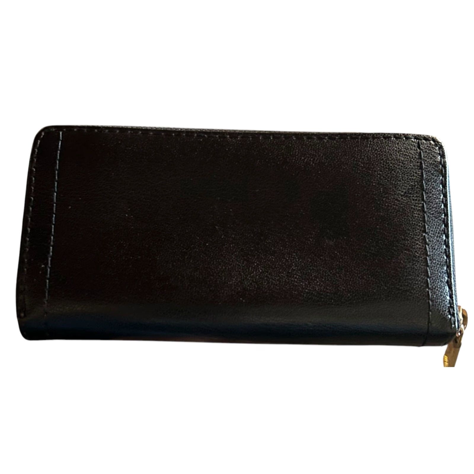 Ralph Lauren Lauren Ralph Lauren Wallet Women Full Zip Leather Credit Card Black Large Vintage? No Size ONE SIZE - 7 Thumbnail