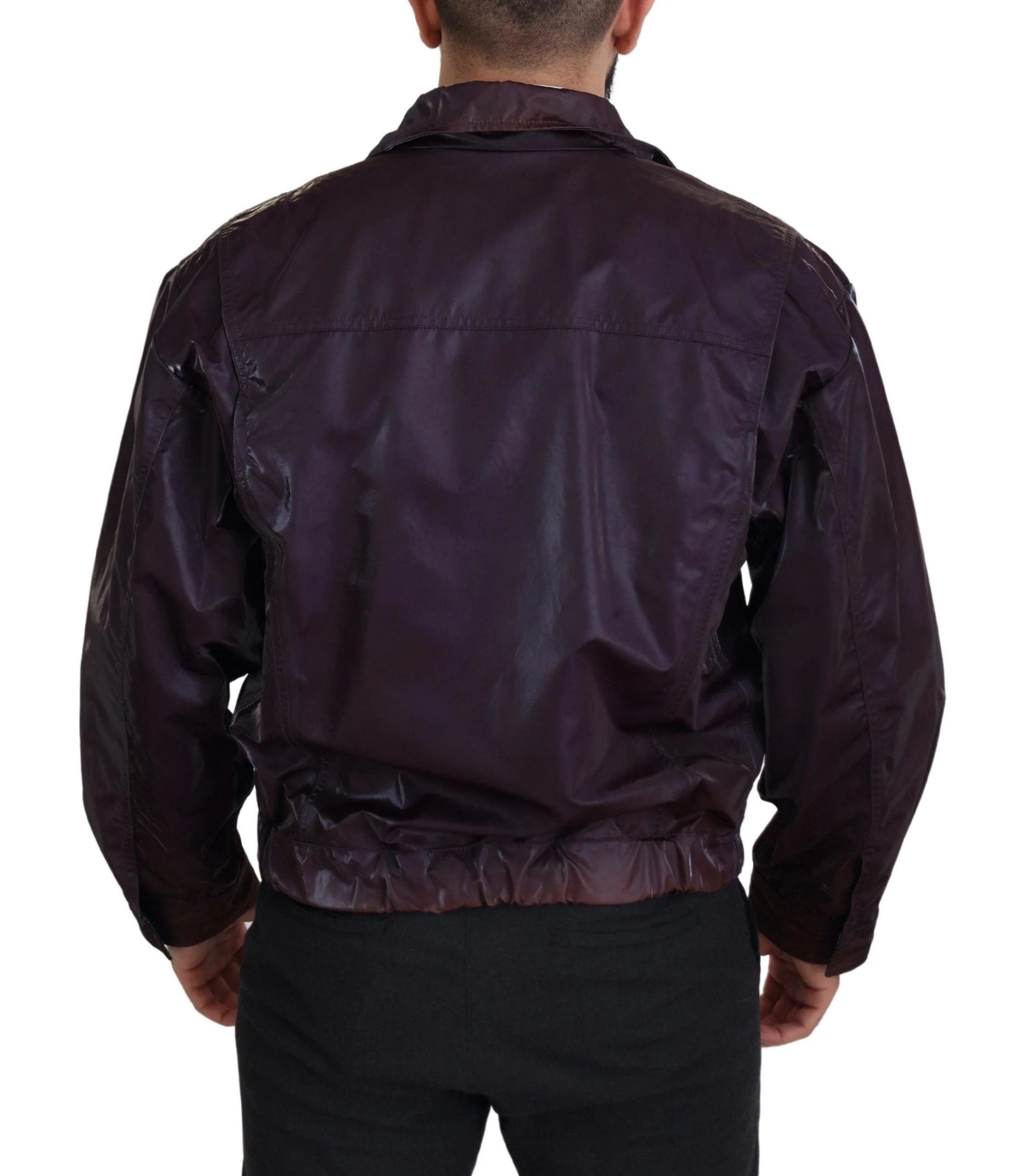 Dolce & Gabbana o1y0125 Shell Casual Jacket in Purple Size US S / EU 44-46 / 1 - 3 Thumbnail