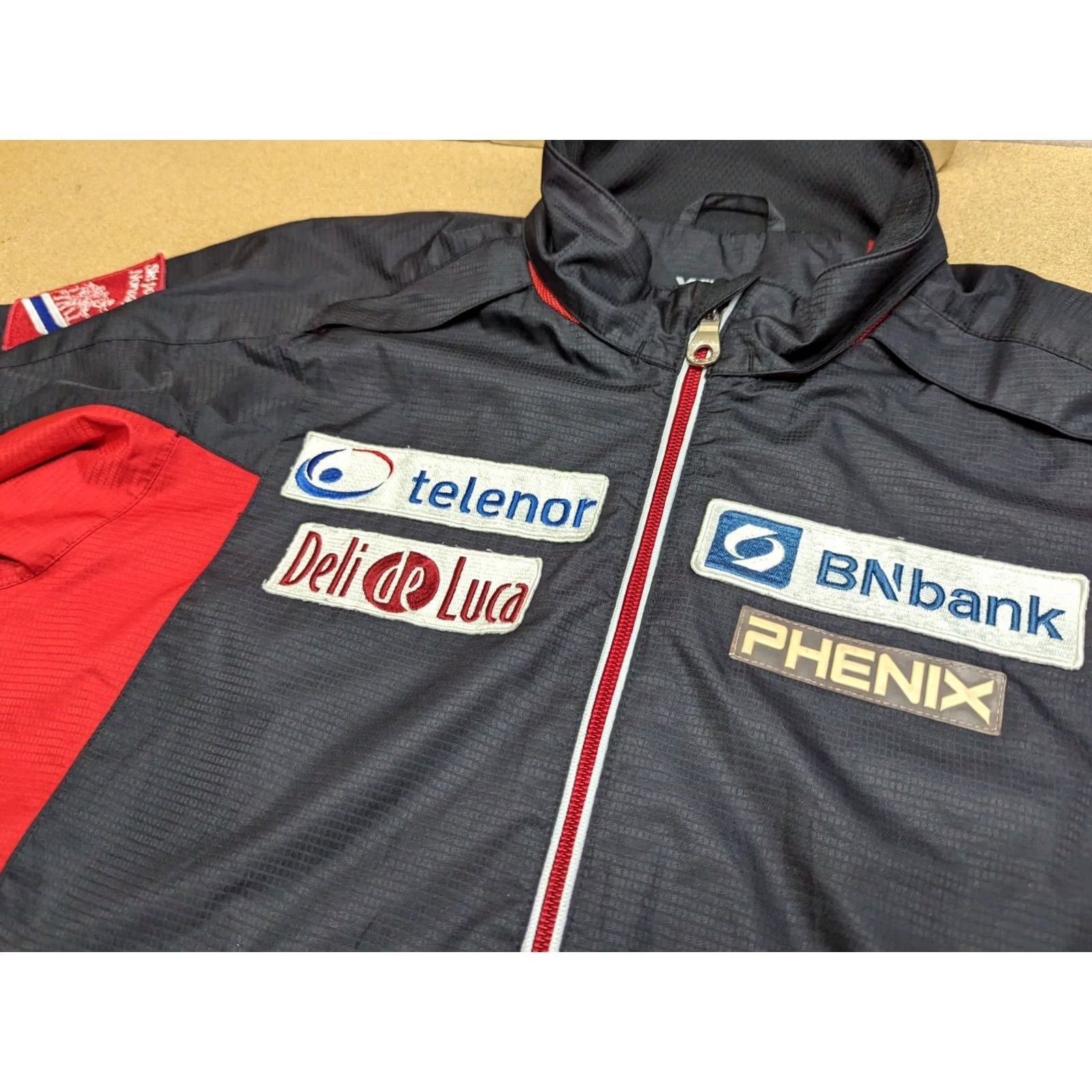 Vintage Phenix Alpine Ski Team Norway Mens Jacket Size S Full Zip Telenor Size US S / EU 44-46 / 1 - 7 Thumbnail