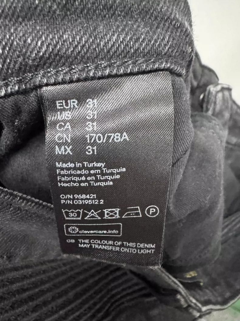 Balmain Balmain Coated Denim Pants in Black- Size US 31 - 4 Thumbnail