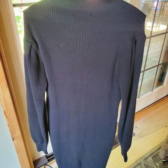 Vintage Anrabess Black Ribbed Sweater Long Sleeve Sz. XL Dress Size XL / US 12-14 / IT 48-50 - 3 Thumbnail