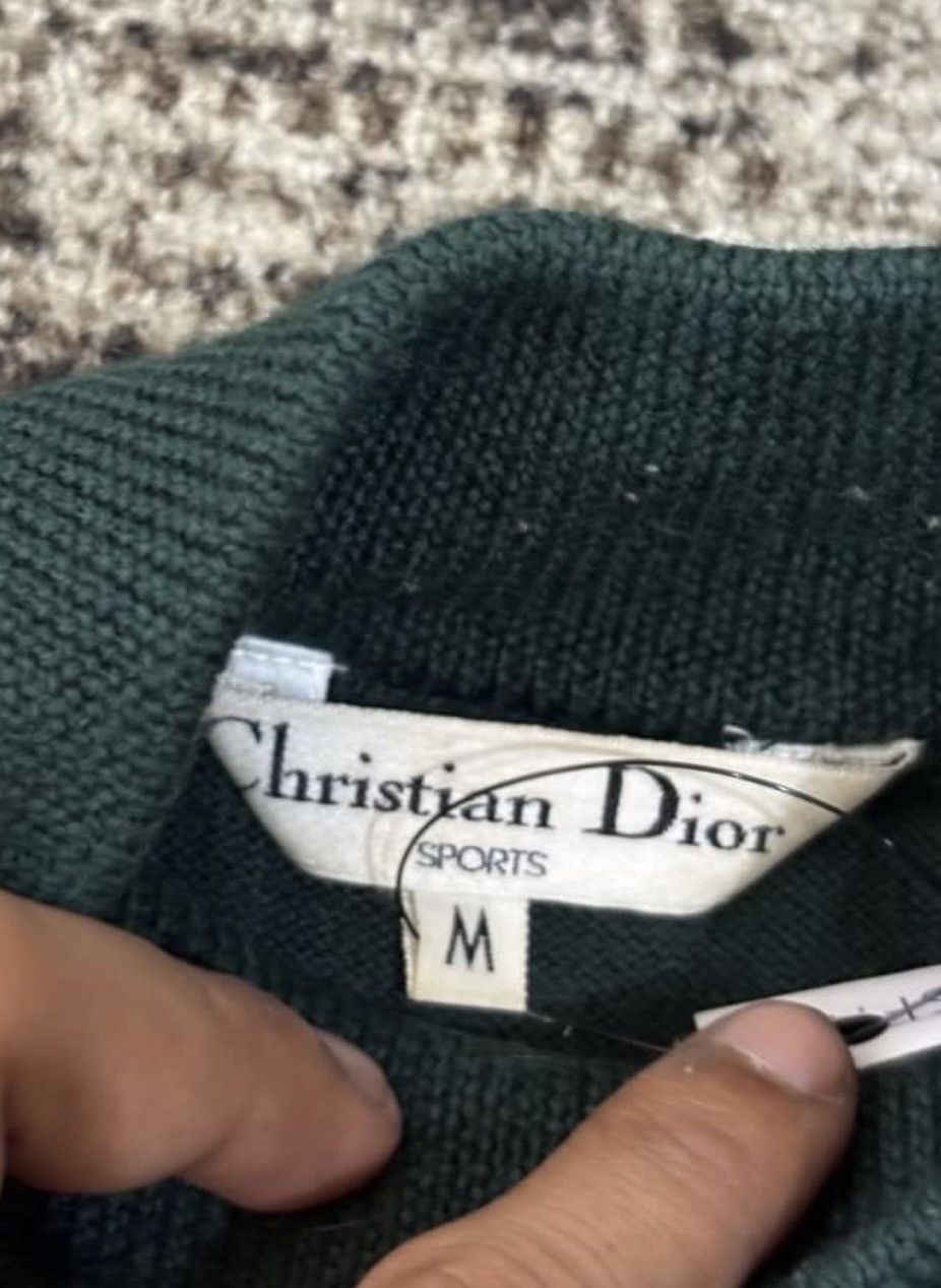 Christian Dior Monsieur Rare Vintage Christian Dior Sports Turtleneck Size US M / EU 48-50 / 2 - 2 Thumbnail
