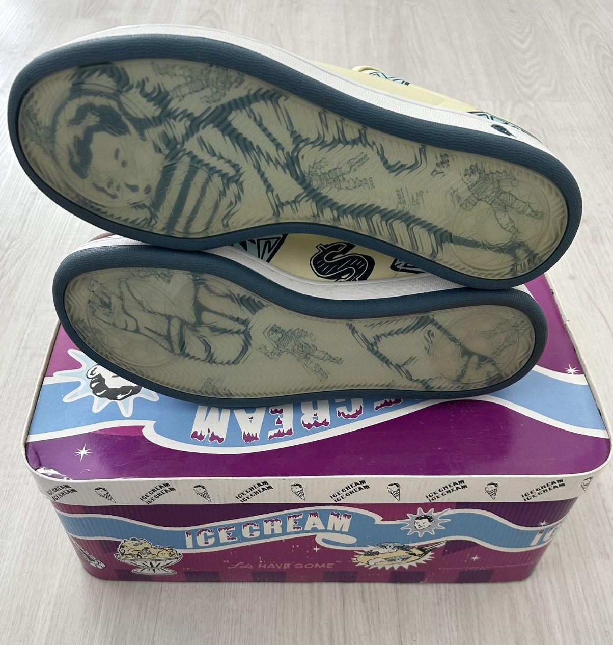 Icecream × Reebok VERY RARE OG REEBOK X BBC/ICE CREAM PRE PRODUCTION SAMPLE Size US 10.5 / EU 43-44 - 10 Thumbnail