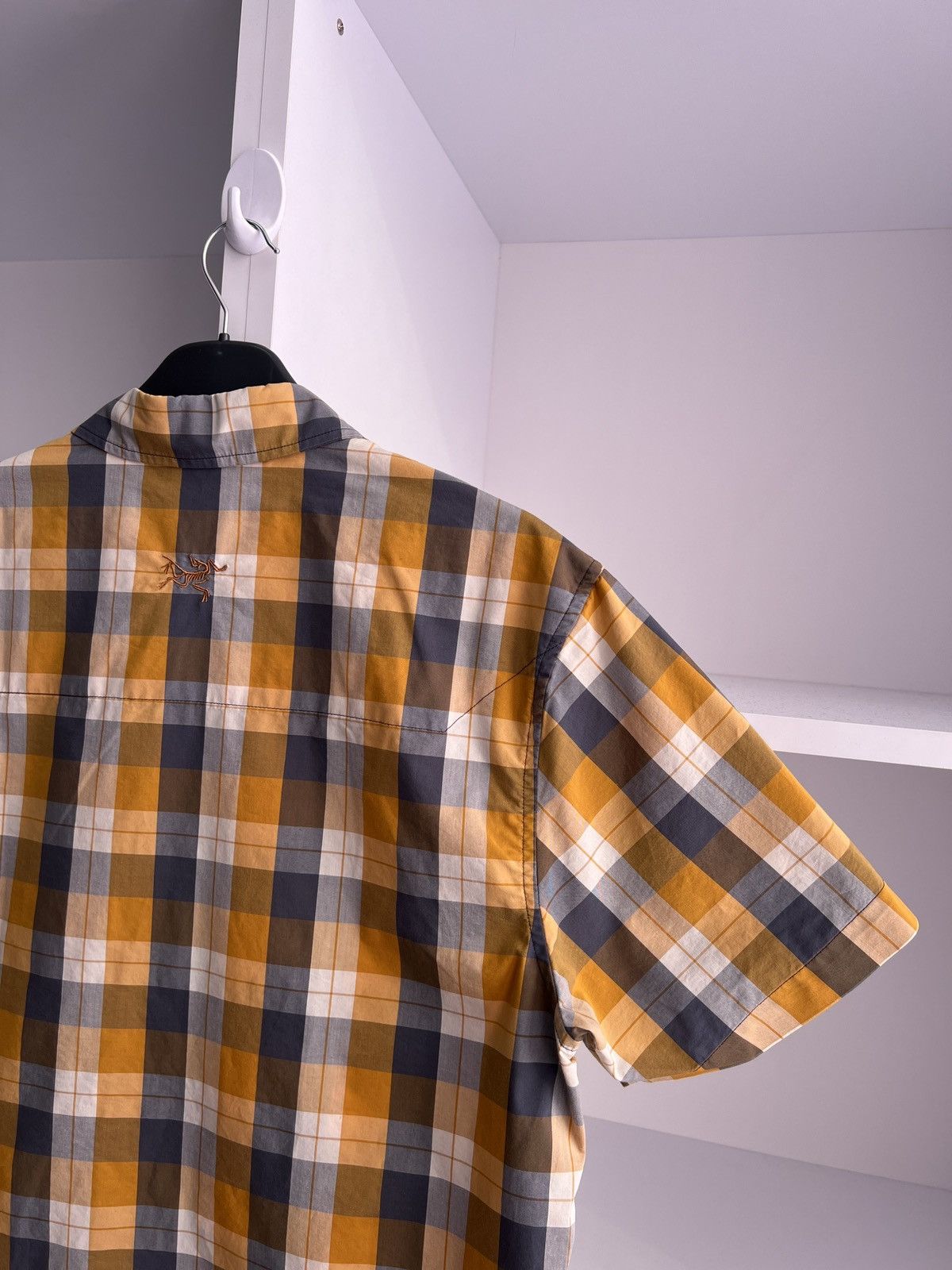 Arc'teryx × Vintage Arc’teryx Outdoor Life Drill Checkered Button Up Shirt Size US M / EU 48-50 / 2 - 14 Thumbnail