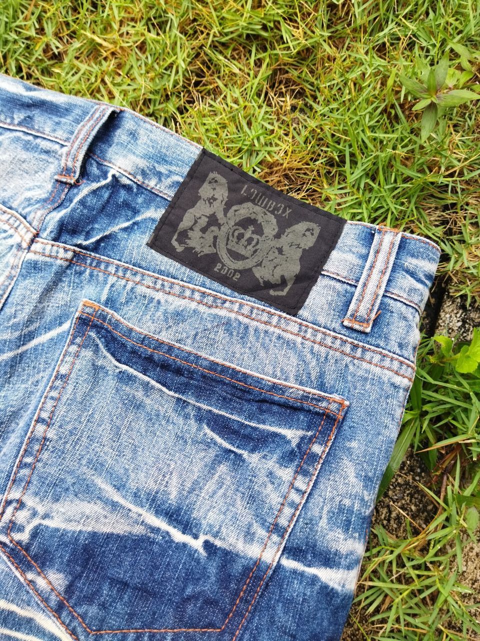 LOWBOX Lowbox Japan Distressed Look Shortpants Size US 33 - 10 Thumbnail