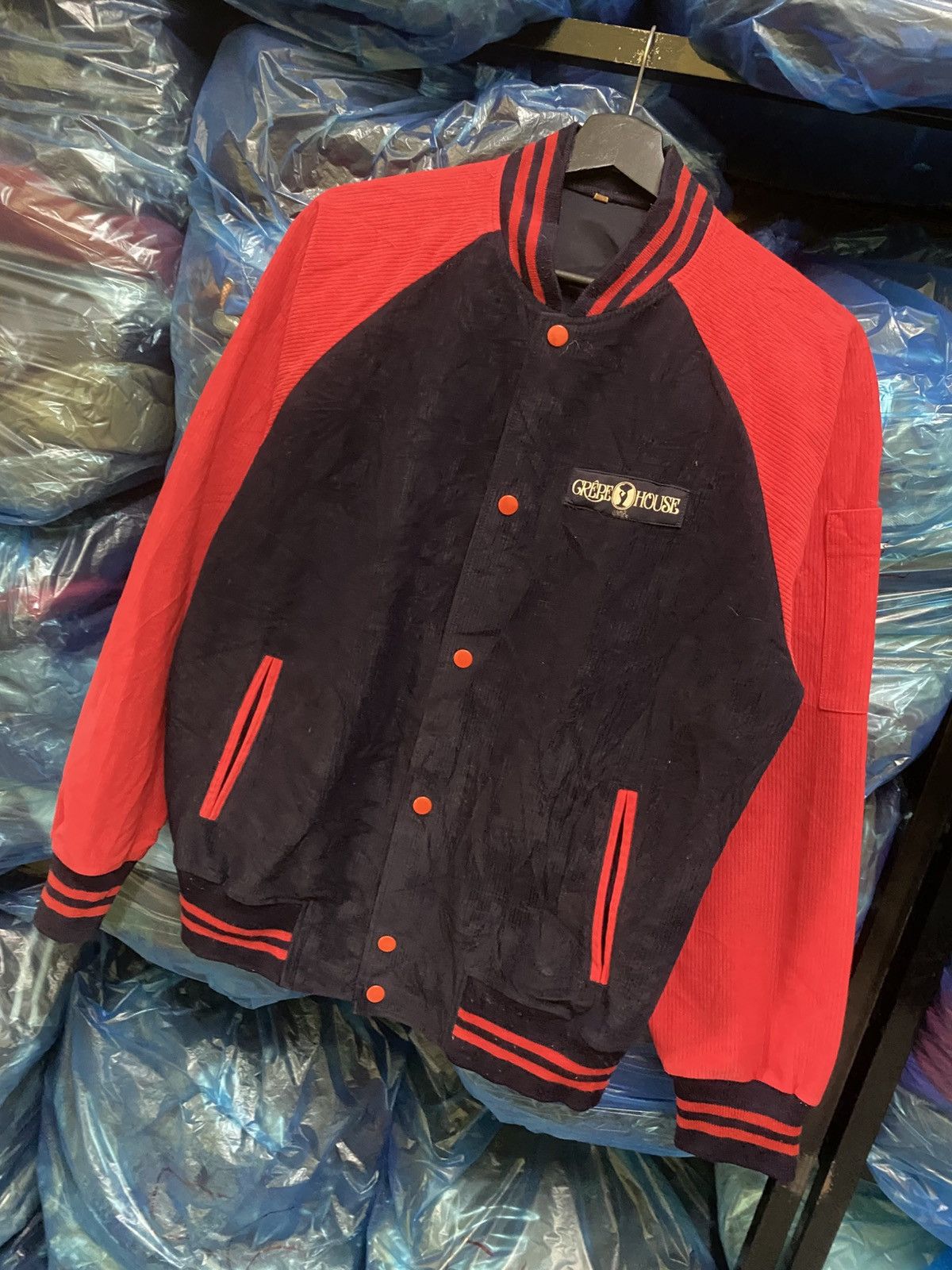 Vintage Vintage Grèbe House Japan Varsity Corduroy Jacket Size US L / EU 52-54 / 3 - 2 Thumbnail