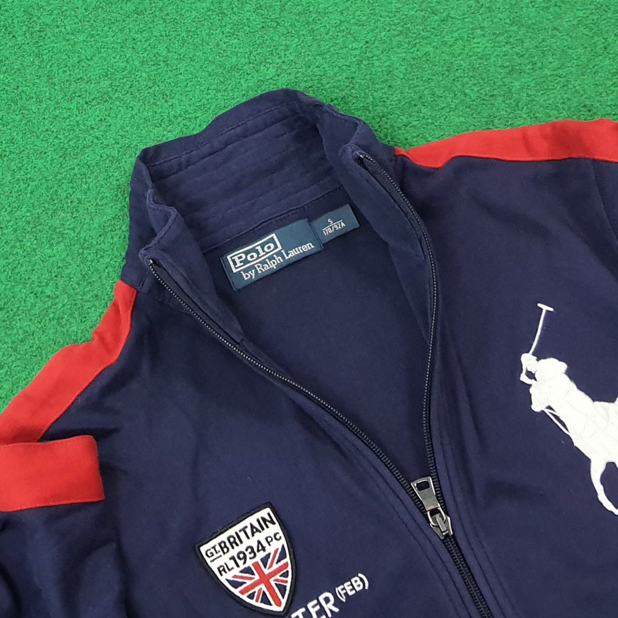 Polo Ralph Lauren Vintage Polo by Ralph Lauren Britain Zipper Jacket C275N22 Size US M / EU 48-50 / 2 - 4 Thumbnail