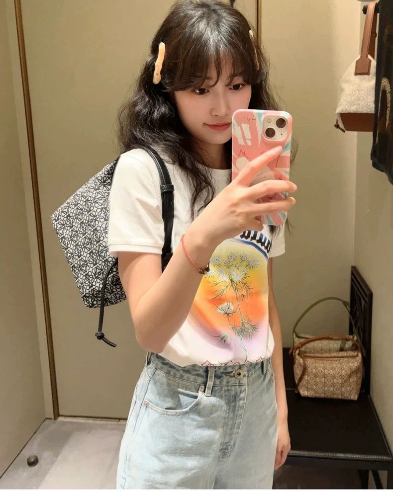 Loewe loewe white short sleeves 2504-Nextarrow Size US S / EU 44-46 / 1 - 7 Thumbnail