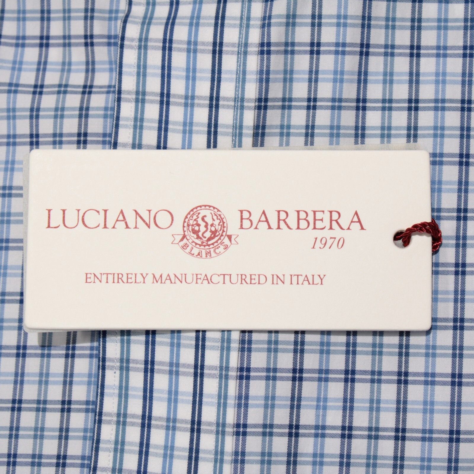 Luciano Barbera Luciano Barbera New with tags Shirt Size M US In Blue Size US M / EU 48-50 / 2 - 2 Thumbnail