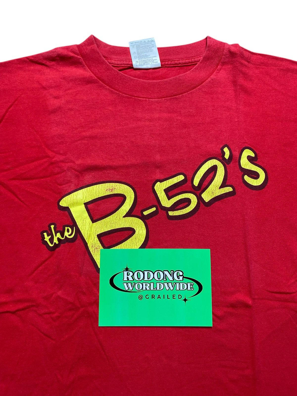 Band Tees VINTAGE BAND TEE B-52’s CONCERT 90’s Size US L / EU 52-54 / 3 - 3 Thumbnail