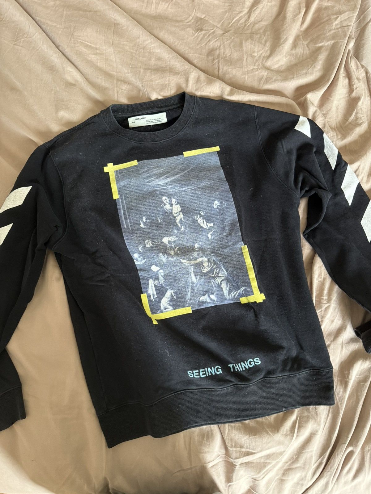 Off-White Off White Black Sweatshirt Size US M / EU 48-50 / 2 - 1 Thumbnail