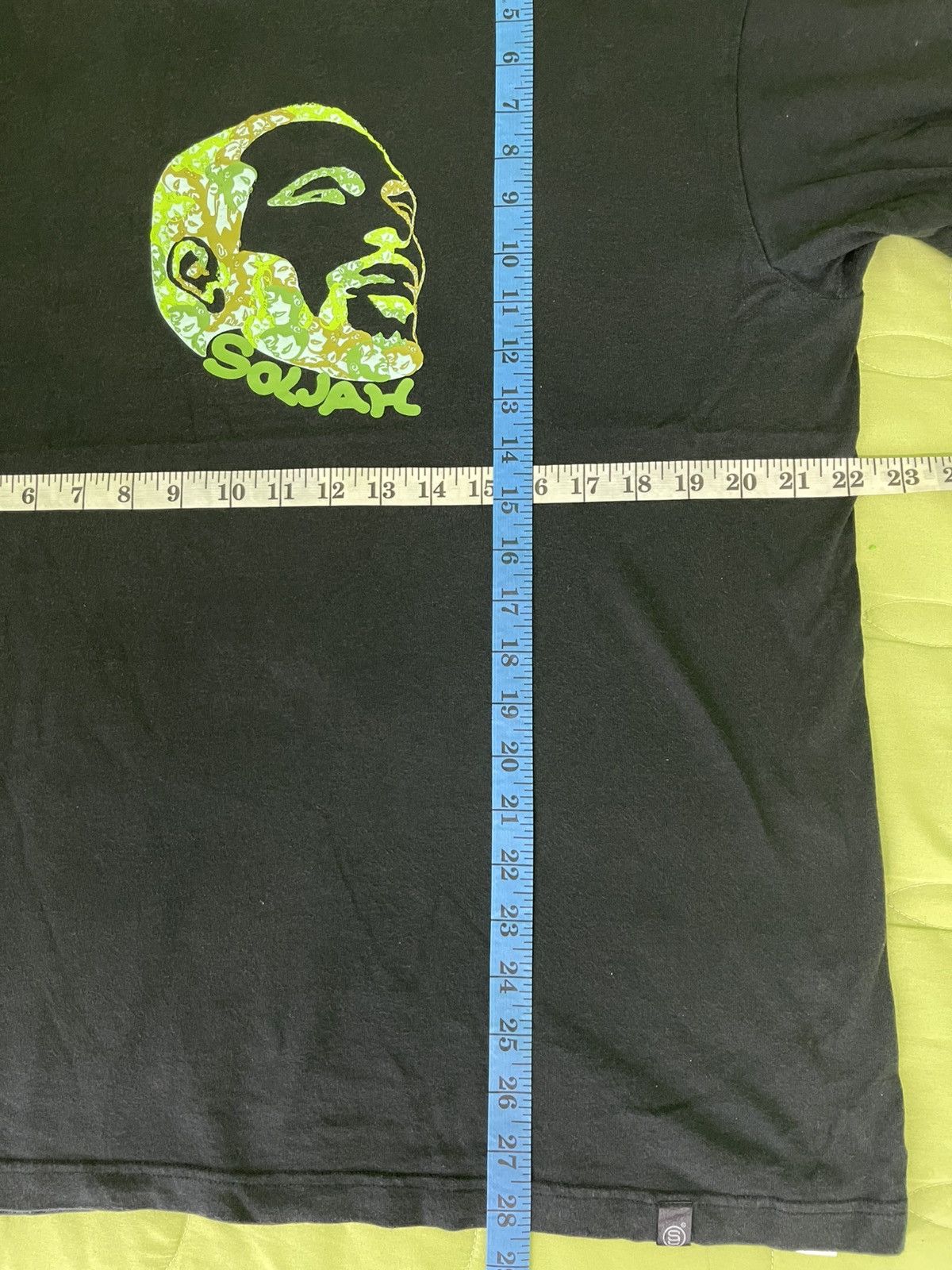 Vintage Vintage Soljah Streetwear Face Design Shirt Tee Size US L / EU 52-54 / 3 - 8 Thumbnail