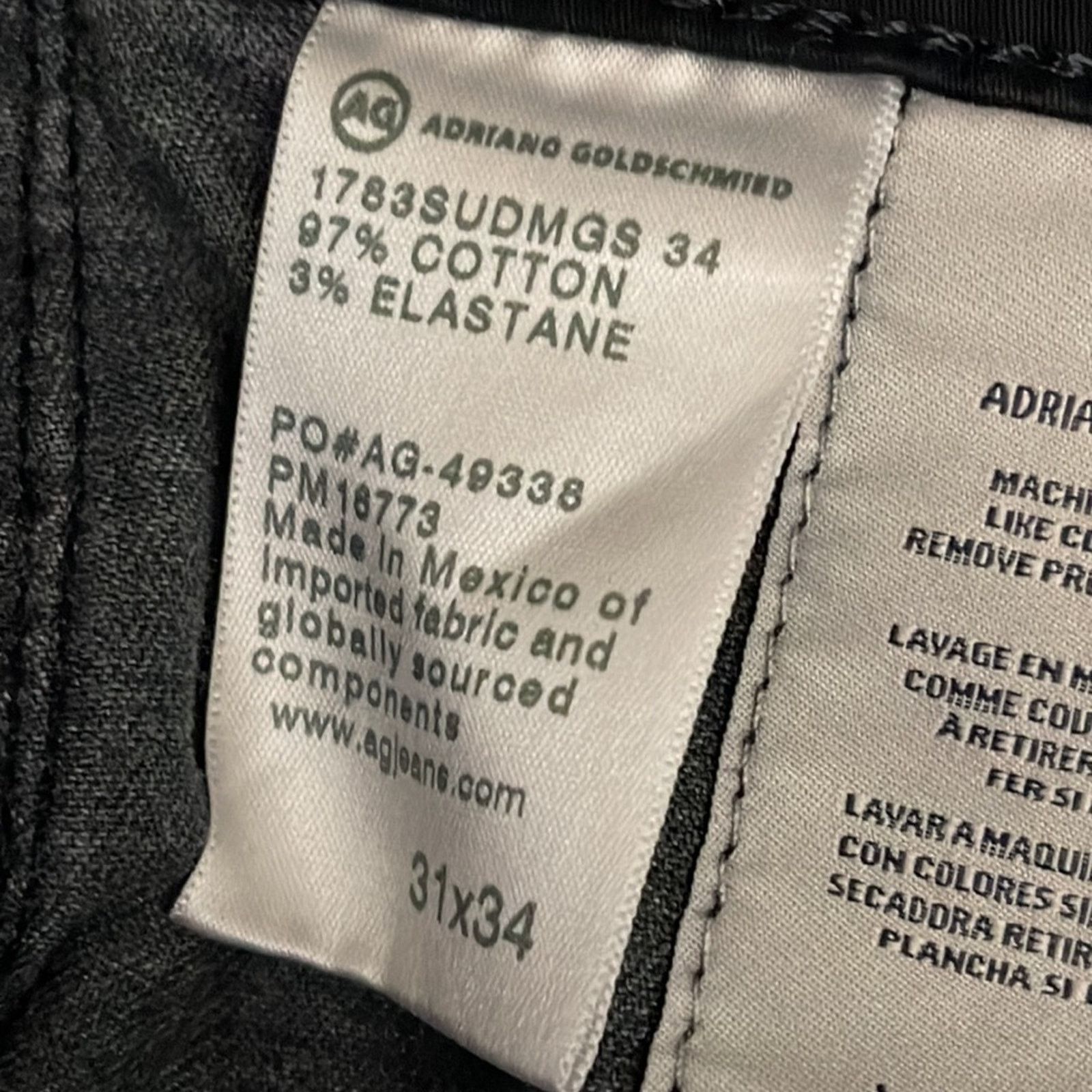 AG Adriano Goldschmied AG Adriano Goldschmied The Tellis Modern Slim Jeans Size 31 Size US 31 - 8 Thumbnail
