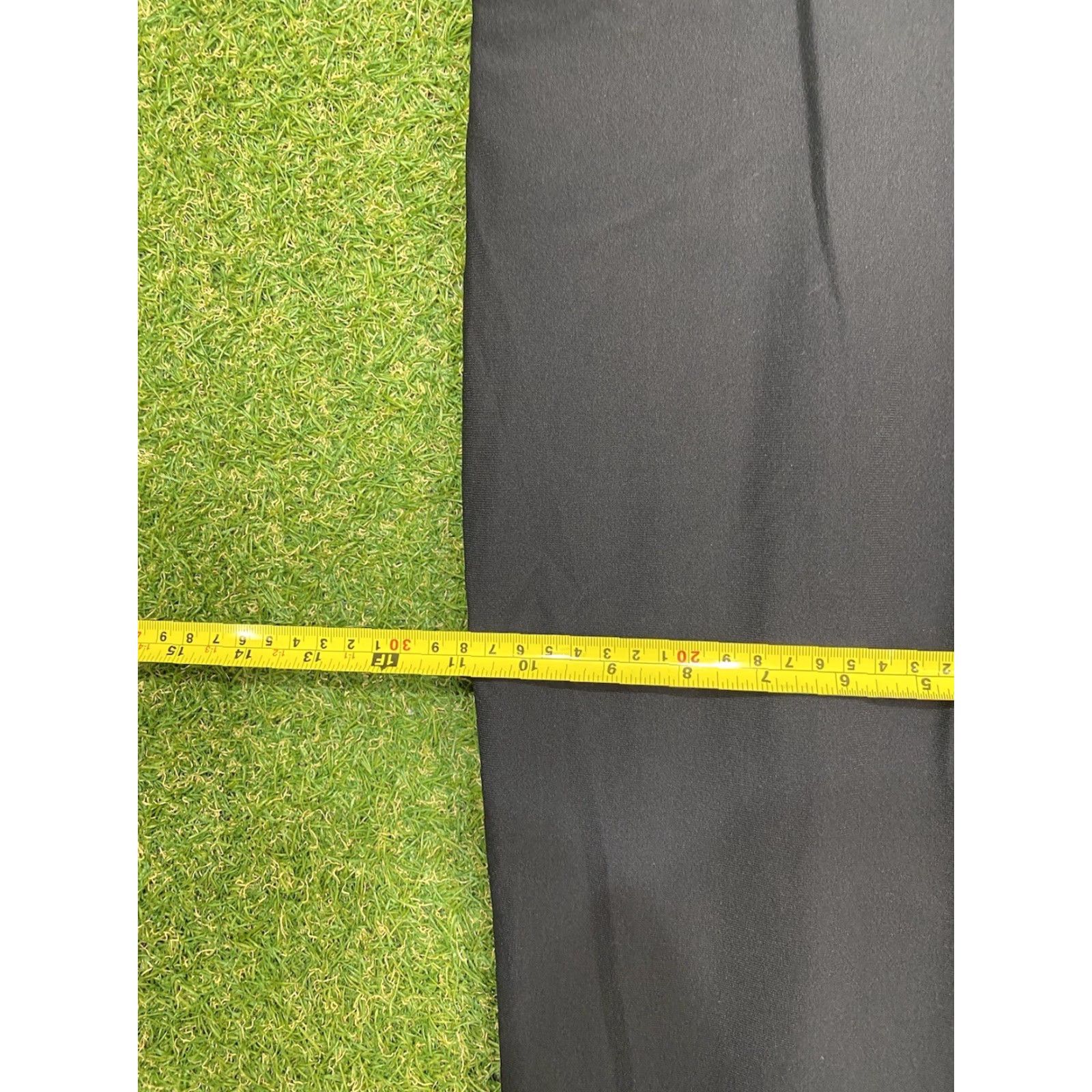 Vintage VRST Pants Mens 32x30 Solid Black Stretch Flat Front Performance Chino Y2K Size US 32 / EU 48 - 7 Thumbnail