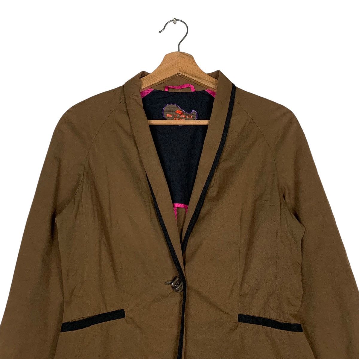 Etro Etro Milano Crop Jacket Size M / US 6-8 / IT 42-44 - 2 Thumbnail
