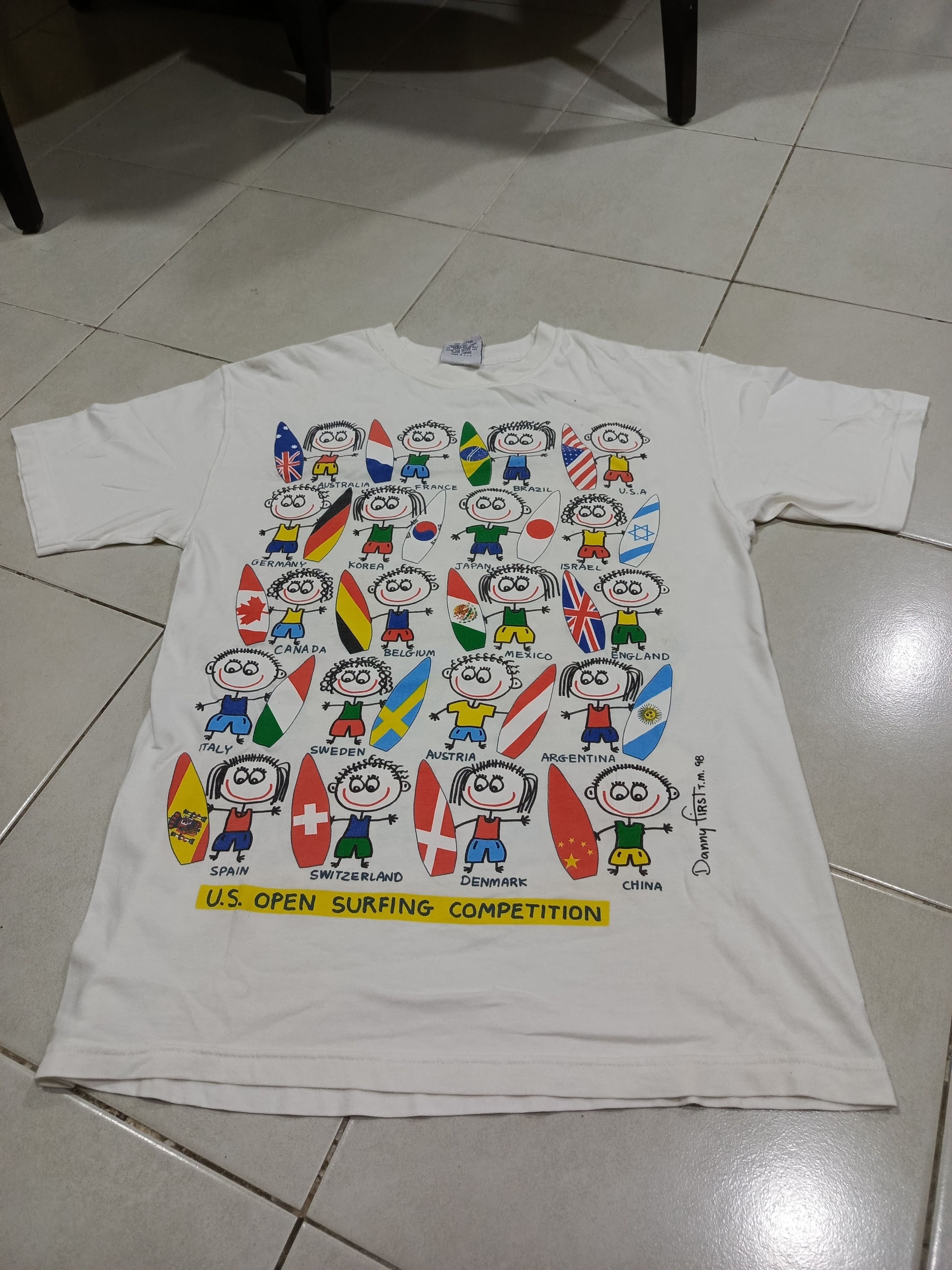 Vintage Vintage Full Print Danny First Parady US Open Surfing Size US M / EU 48-50 / 2 - 1 Thumbnail