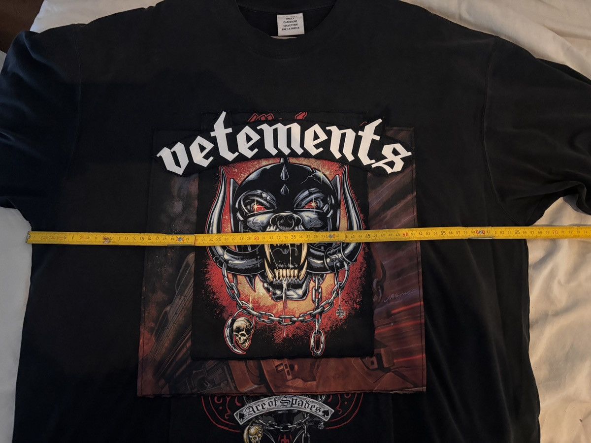 Vetements VETEMENTS - Motörhead T-Shirt Size US XL / EU 56 / 4 - 17 Thumbnail