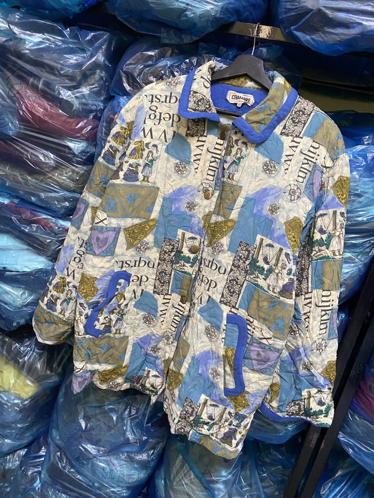 Vintage VINTAGE CAMBRE CLASSIC PRINT JACKET Size US XS / EU 42 / 0 - 2 Thumbnail