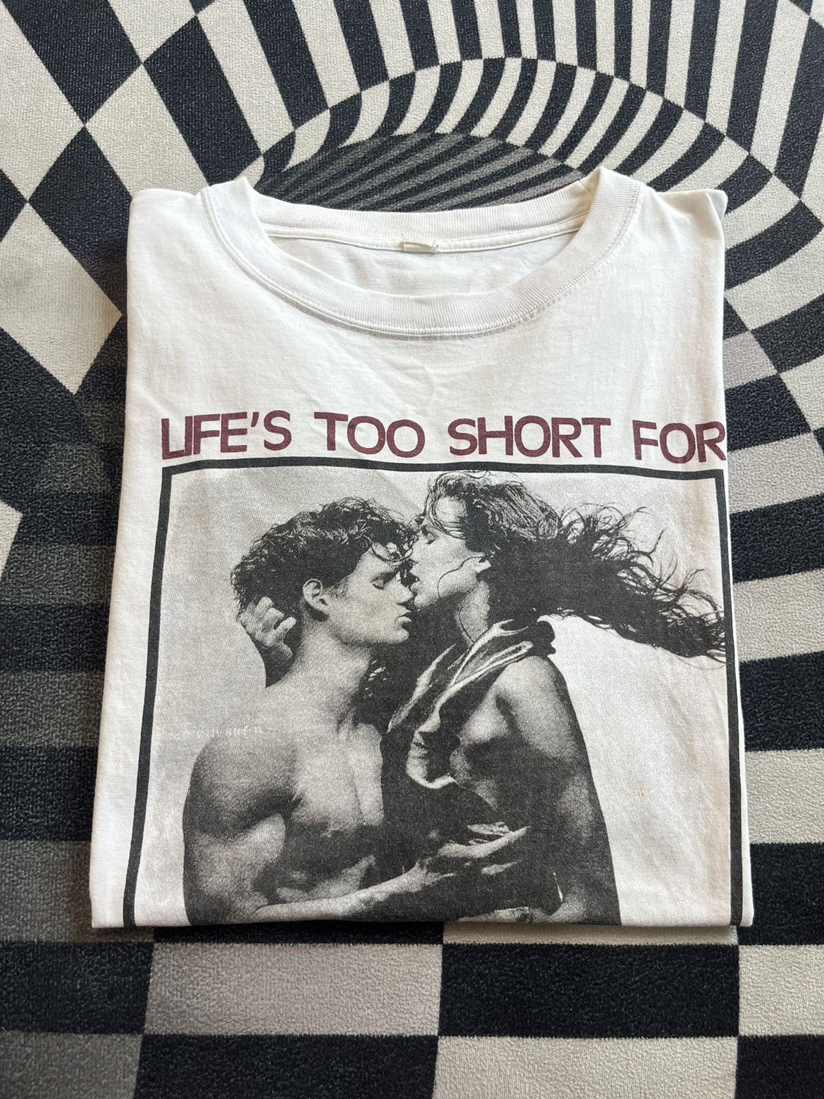 Arts & Science Vtg Life’s Too Short For Having Bad SEX 90’s Herb Ritts pics Size US L / EU 52-54 / 3 - 1 Thumbnail