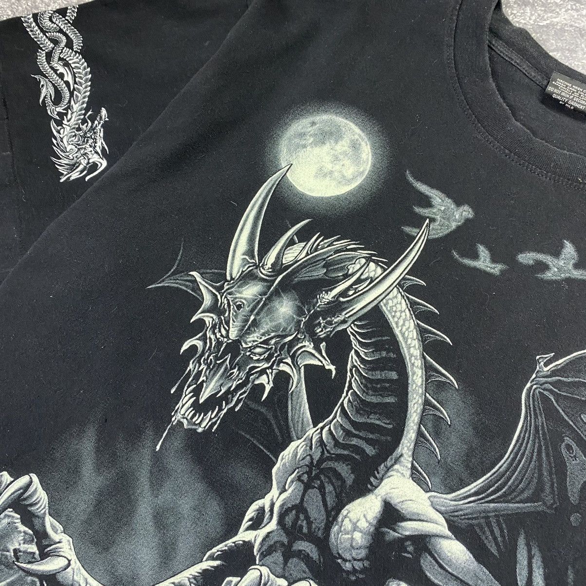 Band Tees Vintage Wild Big Graphic Dragon logo made in USA 90’s tee Size US XL / EU 56 / 4 - 6 Thumbnail
