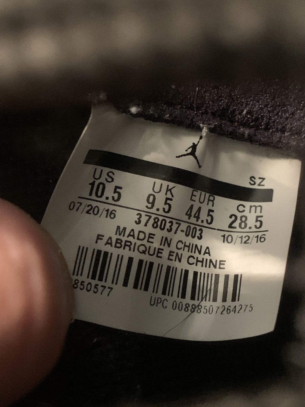 Jordan Brand Jordan 11 Space Jam Size US 10.5 / EU 43-44 - 6 Thumbnail