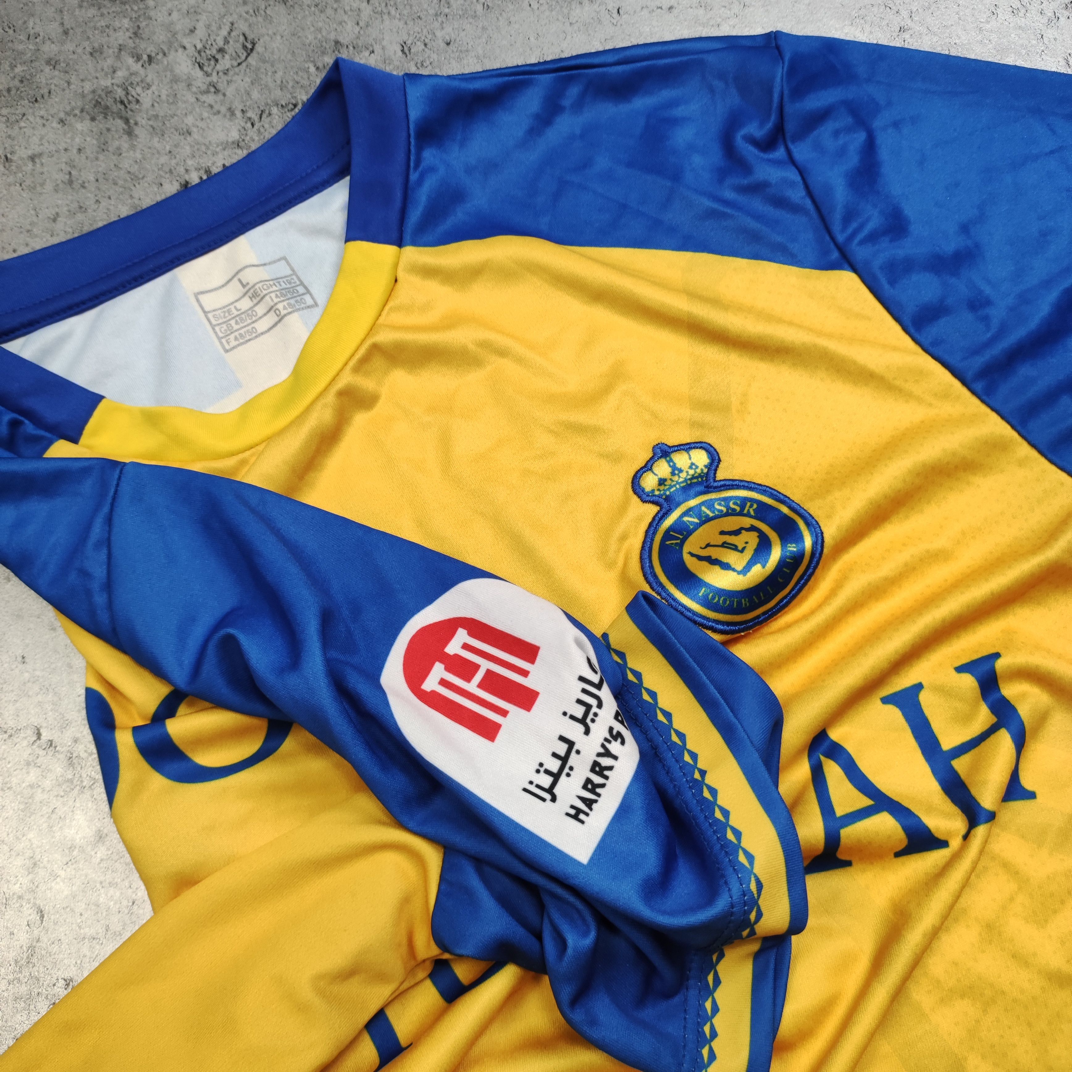 Other Al-Nassr #7 Cristiano ronaldo Home Football Jersey Size US L / EU 52-54 / 3 - 6 Thumbnail