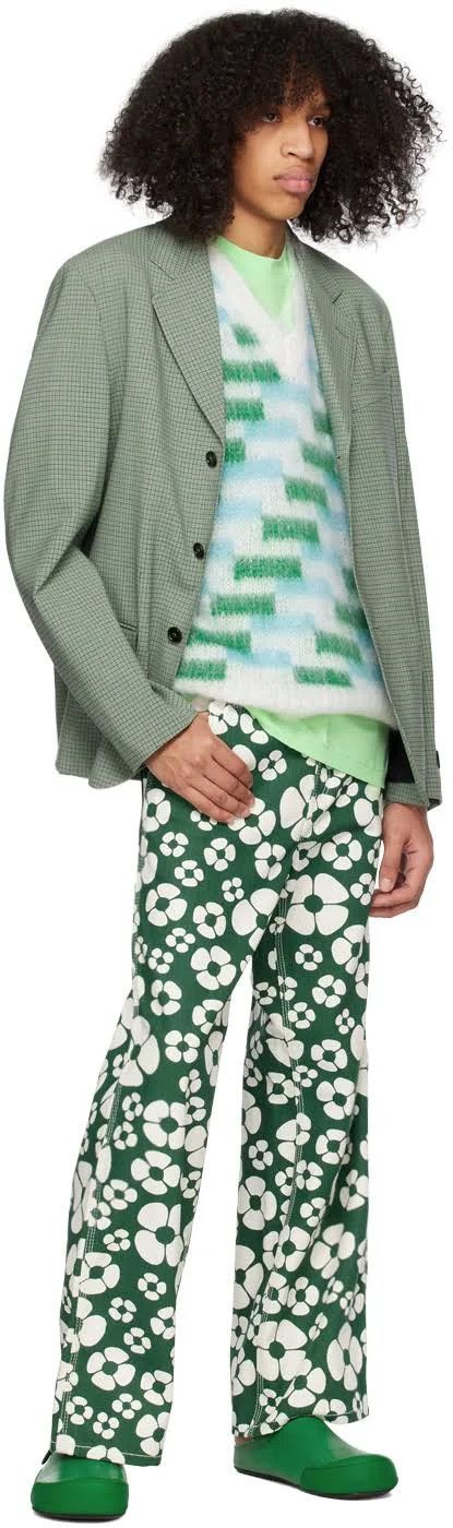 Marni o1srvl11e0724 Dada Sandals in Green Size US 9 / EU 42 - 6 Thumbnail