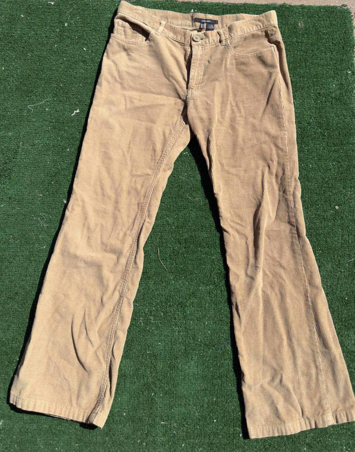 Zara Beige Zara Basic Pants Size 30" / US 8 / IT 44 - 1 Thumbnail