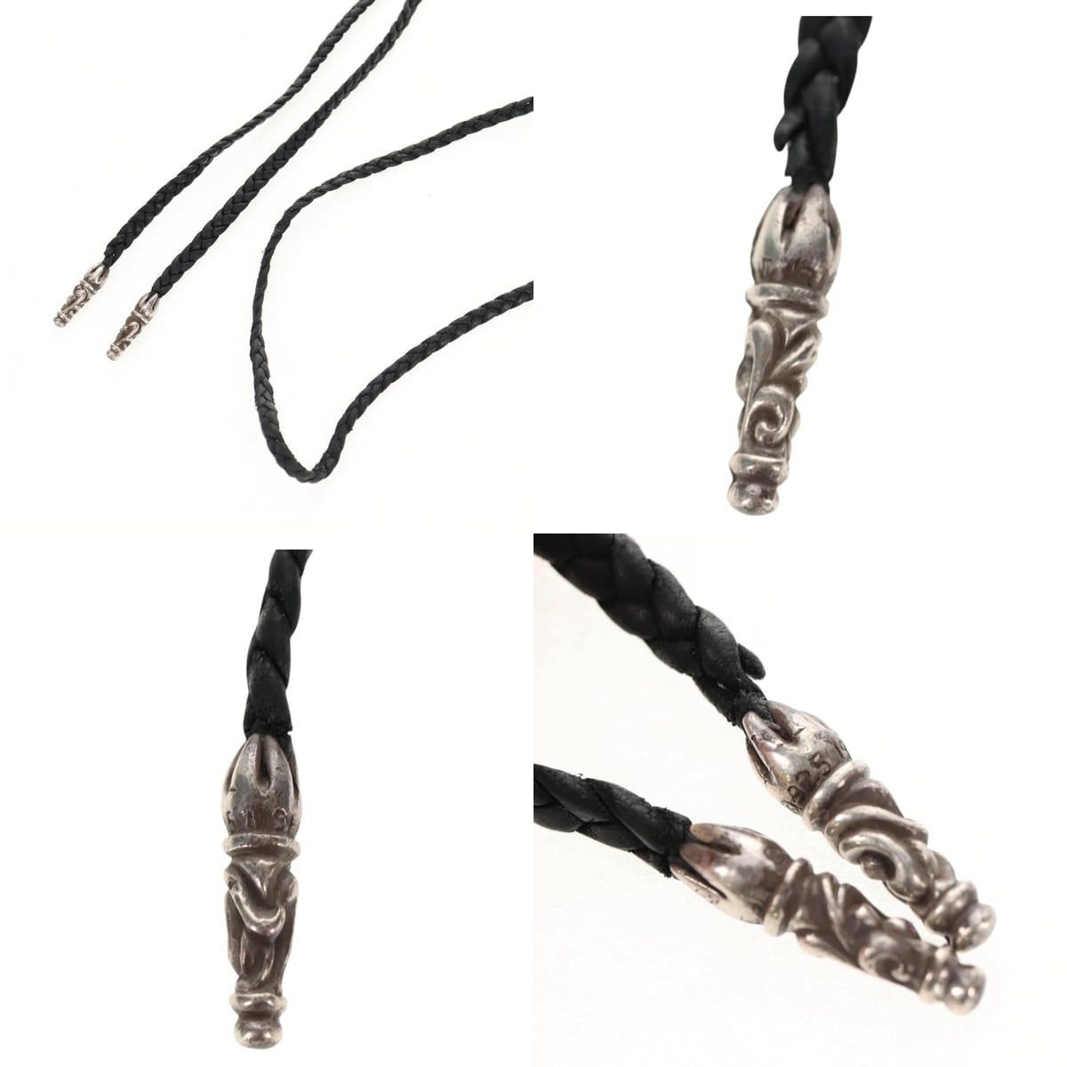Chrome Hearts Chrome Hearts Scroll Razor Blade Necklace Size ONE SIZE - 3 Thumbnail
