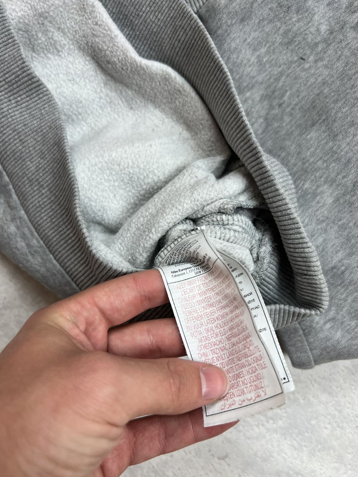 Nike 00s Nike Central Swoosh Vintage Y2K Oversized Retro Hoodie Size US M / EU 48-50 / 2 - 9 Thumbnail