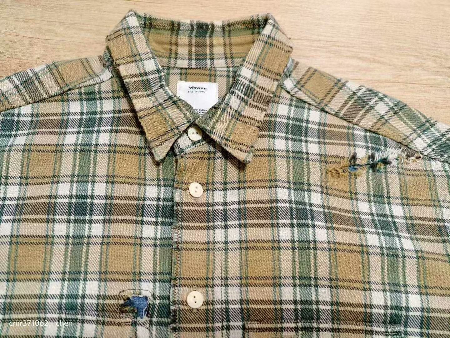 Visvim VISVIM 20SS LUMBER SHIRT L/S CRASH Size US S / EU 44-46 / 1 - 2 Thumbnail