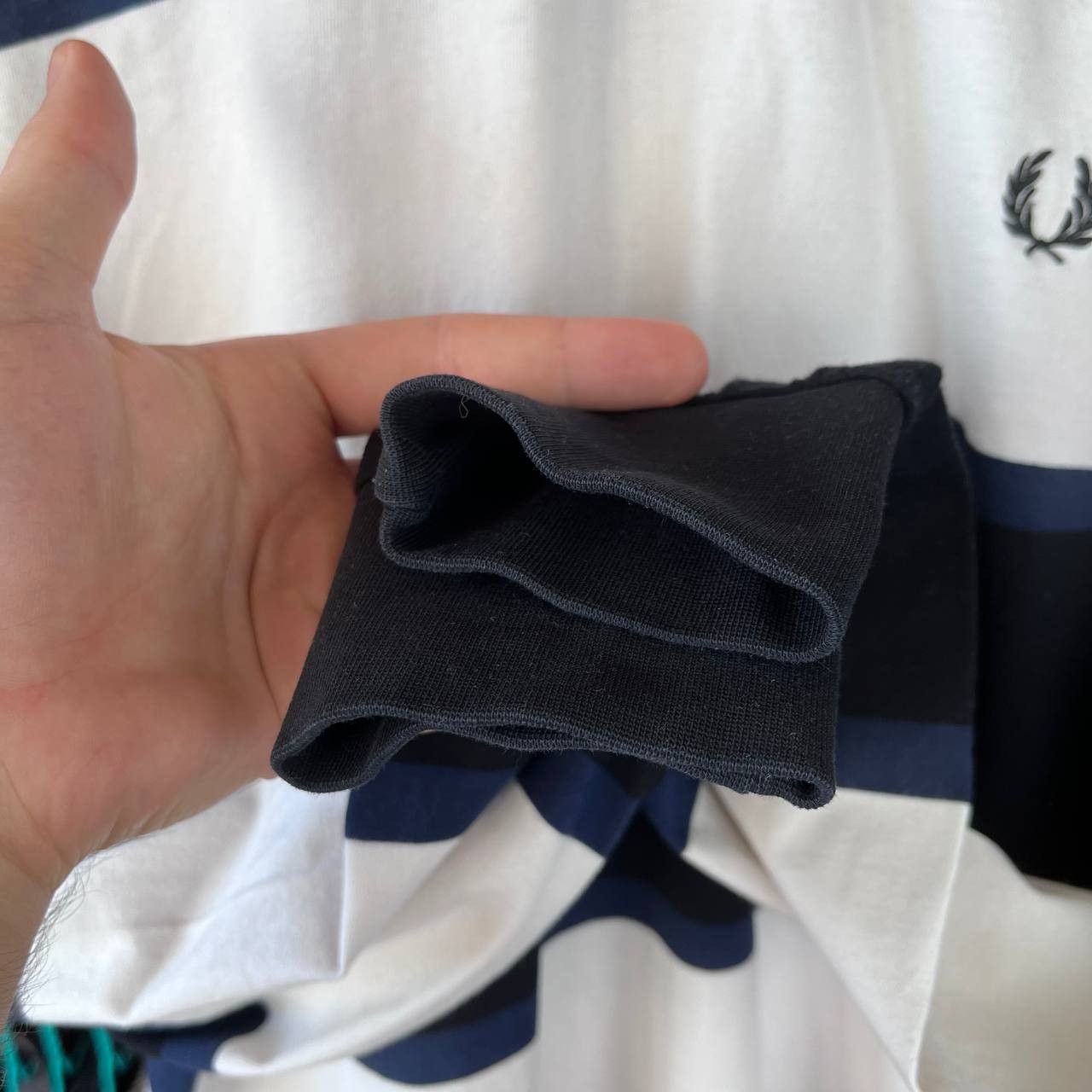 Fred Perry Fred Perry Striped Longsleeve Polo Tshirt Size XS Size US XS / EU 42 / 0 - 5 Thumbnail
