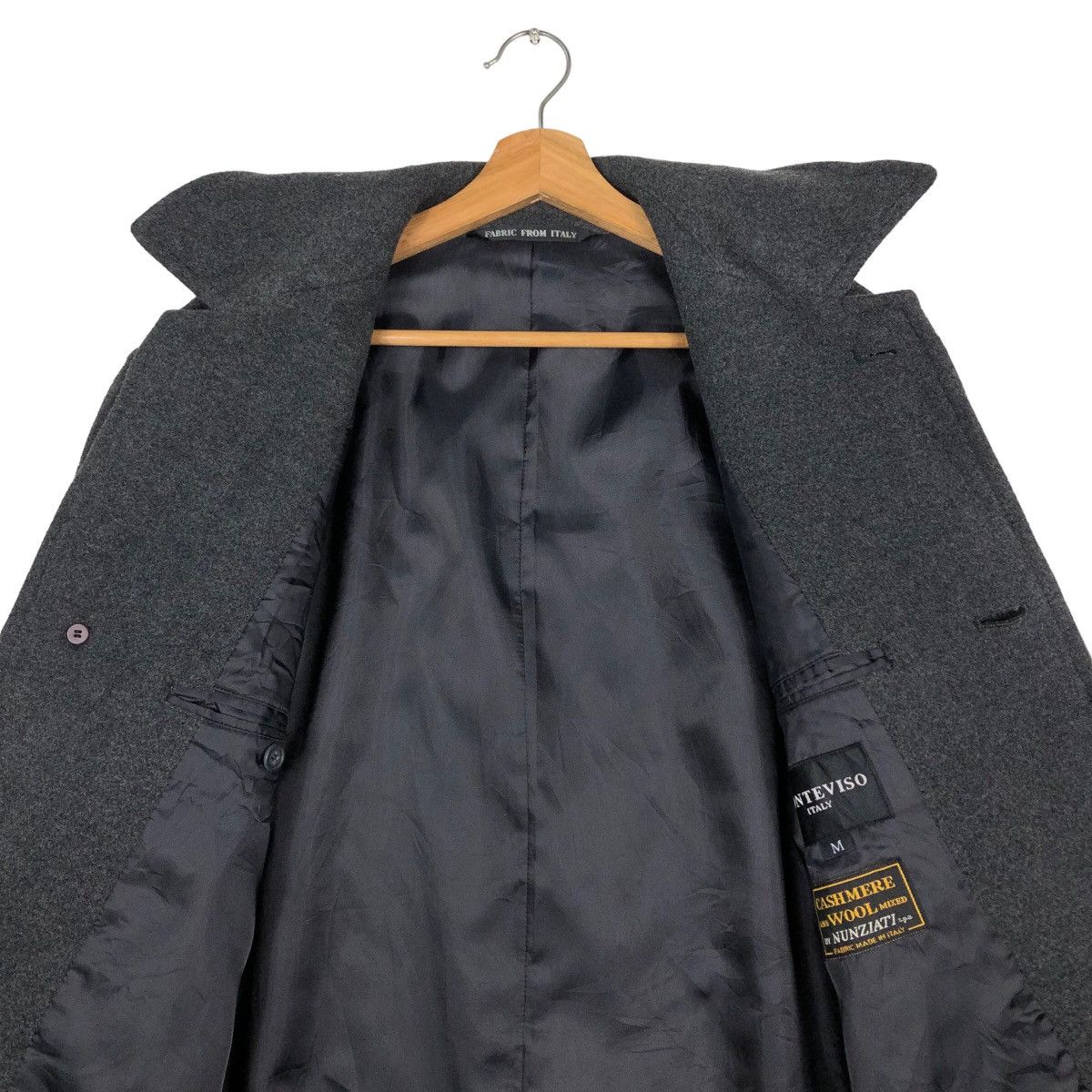 Issey Miyake 🔥Vintage Long Jacket Wool Cashmere Monteviso Japan Size US M / EU 48-50 / 2 - 14 Thumbnail