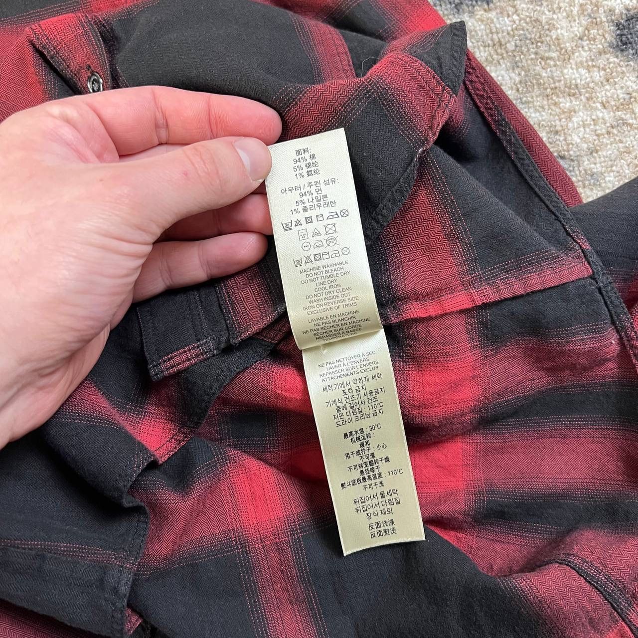 Burberry Burberry Luxury Plaid Flannel Button Up Shirt Size S / US 4 / IT 40 - 6 Thumbnail