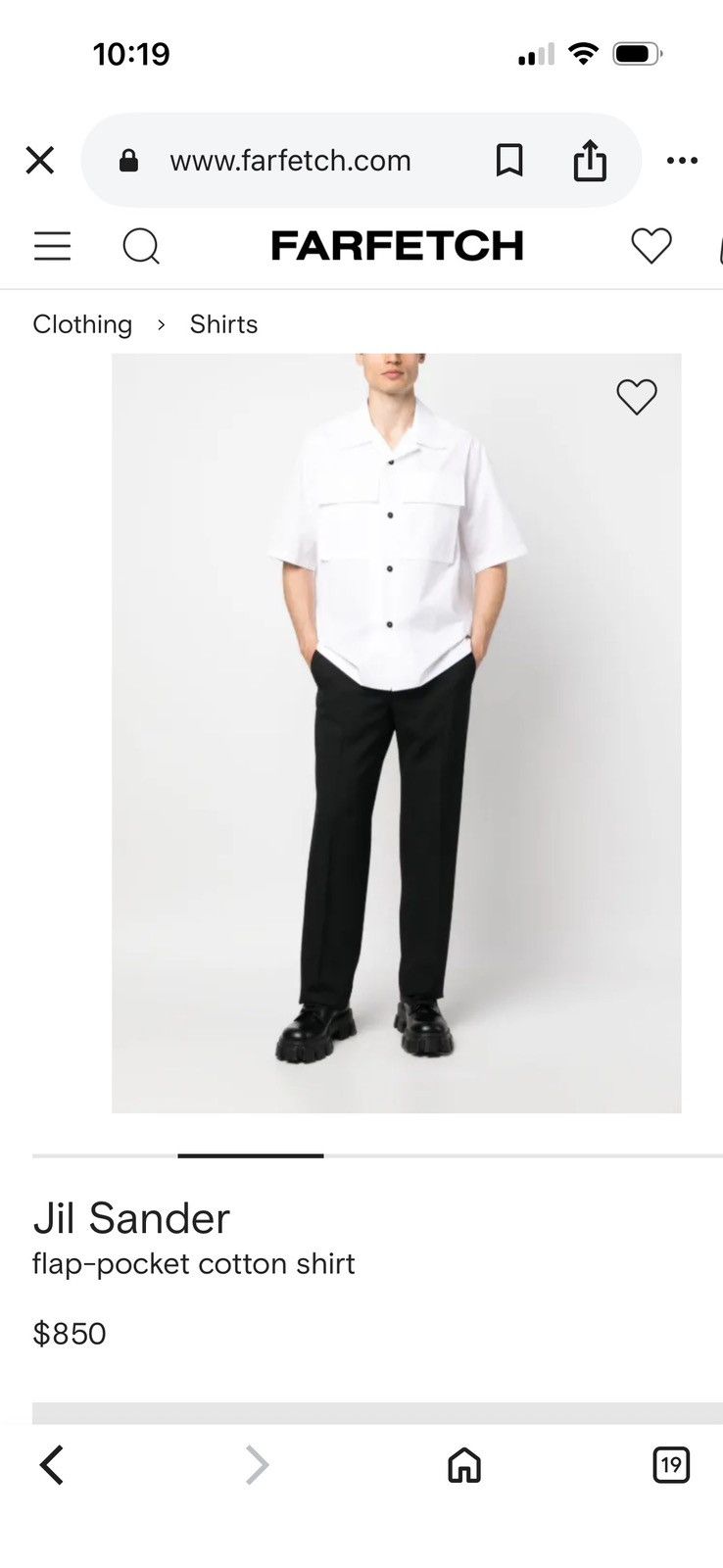 Jil Sander JIL SANDER shirt SEE sizes SHOWN IN PHOTOS BY TAPE MEASURE Size US M / EU 48-50 / 2 - 2 Thumbnail