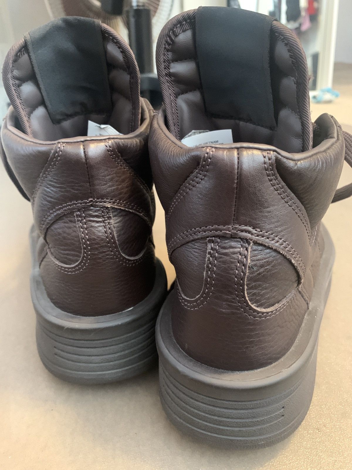 Rick Owens Rick Owens Hi Converse TURBOWPN Clay size 8 Size US 8 / EU 41 - 5 Thumbnail