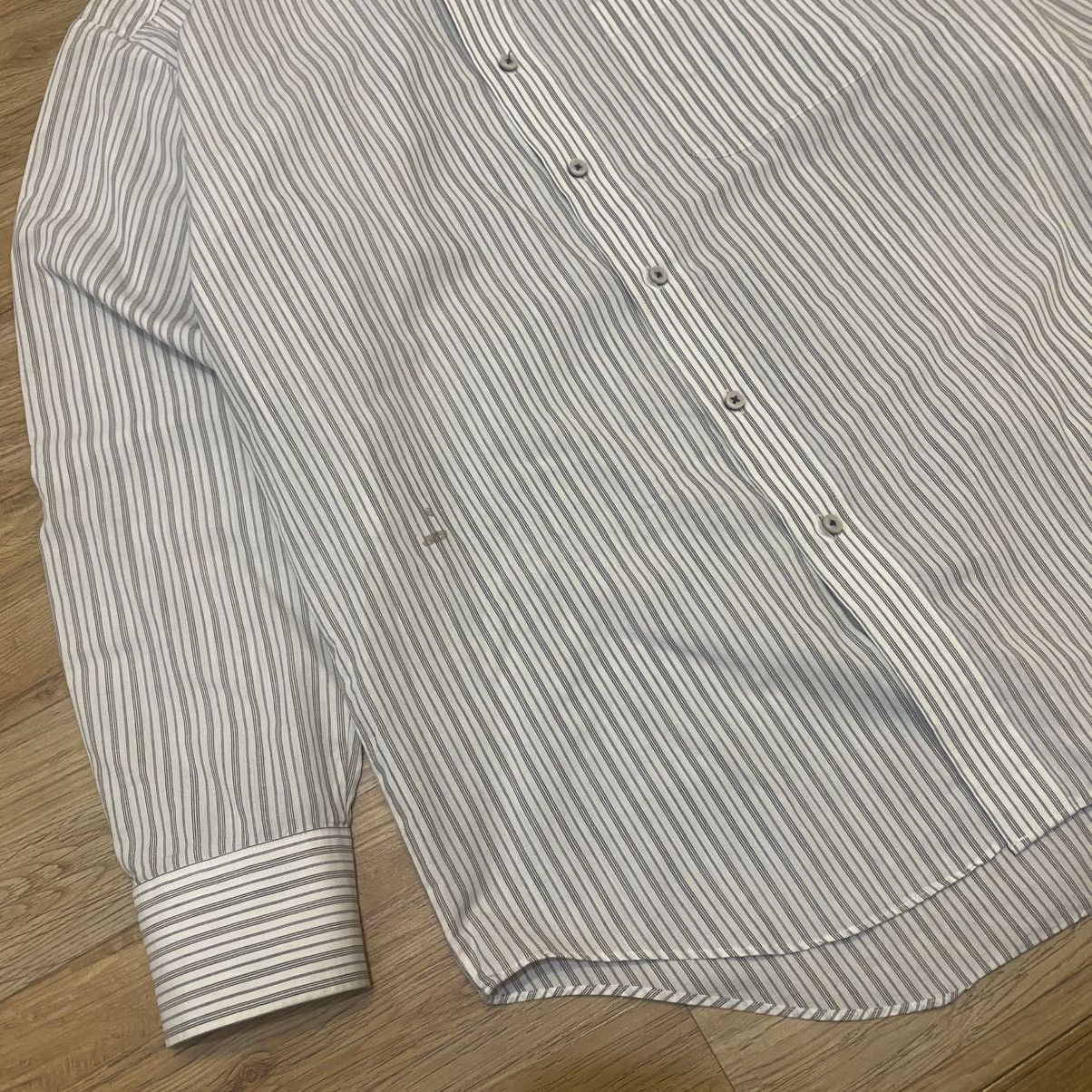 Yohji Yamamoto 90s Sacsny Y'saccs By Yohji Yamamoto Stripe LS Shirt Size US L / EU 52-54 / 3 - 4 Thumbnail
