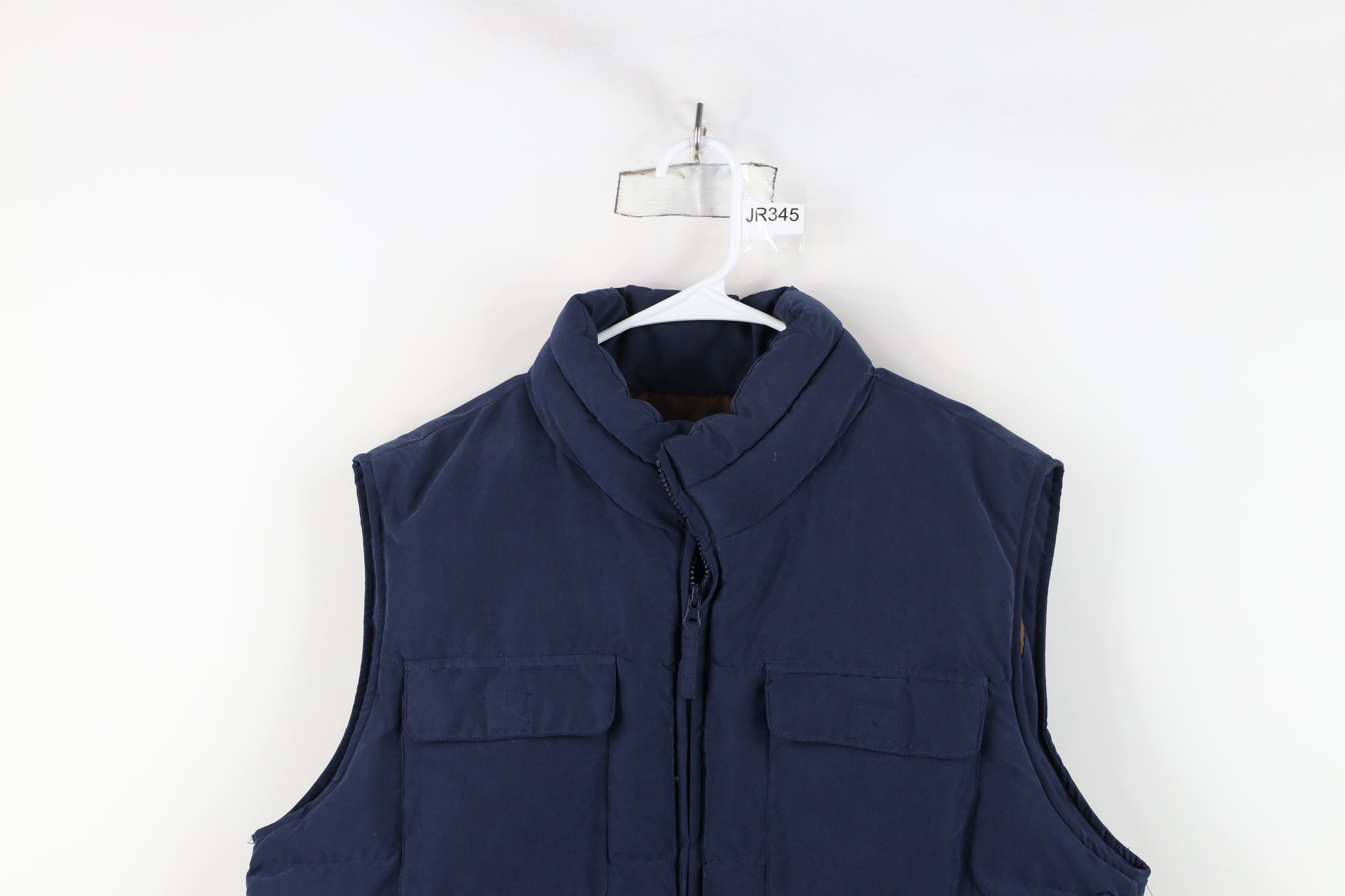 Vintage Vintage 90s Streetwear Microfiber Puffer Vest Jacket Blue Size US M / EU 48-50 / 2 - 2 Thumbnail