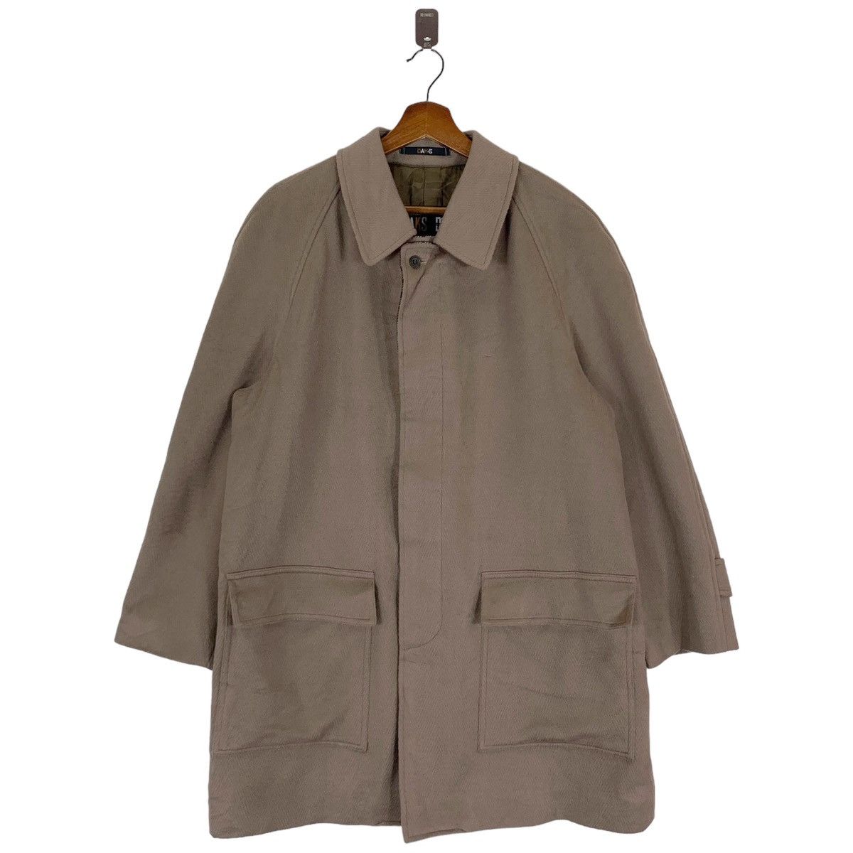 DAKS VINTAGE DAKS LONDON ENGLAND WOOL OVERCOAT Size US M / EU 48-50 / 2 - 1 Thumbnail