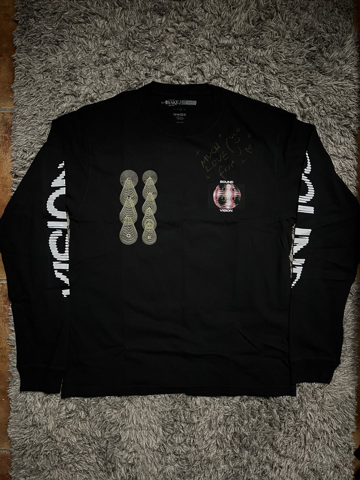 Awake NY Awake/Cuco Fantasy Gateway Longsleeve tee - black Size US L / EU 52-54 / 3 - 2 Thumbnail