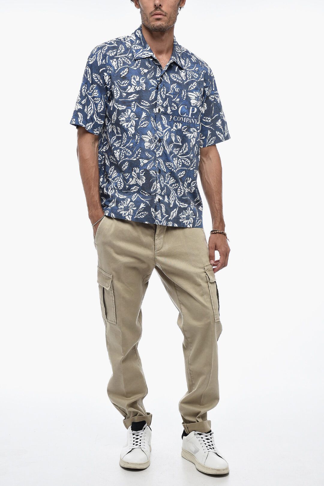 C.P. Company og1mm1024 Poplin Shirt in Multicolor Size US L / EU 52-54 / 3 - 4 Thumbnail