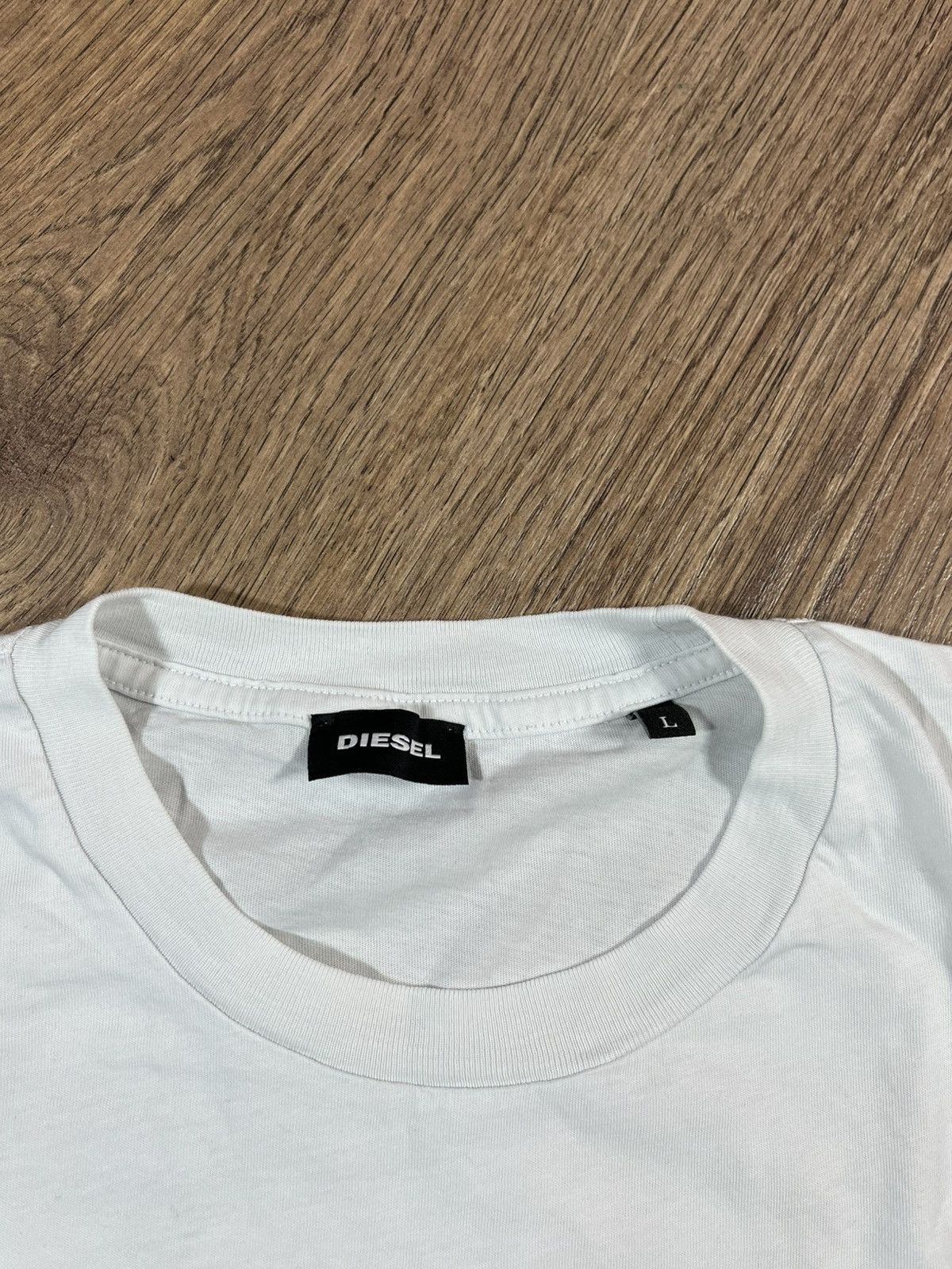Diesel Vintage Diesel Big Logo T Shirt Size US L / EU 52-54 / 3 - 4 Thumbnail